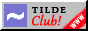 logo pixelada do tilde.club